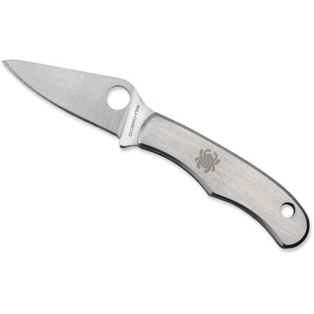 Spyderco 2024 Spyderco Bug Stainless Slip Joint Plain SPY-C133P
